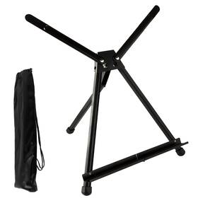 Soho Urban Artist 194447006715 Black Aluminum Tabletop Easel Stand Portable For Dis