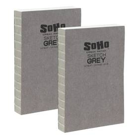 Soho Urban Artist 194447034824 Open Bound Sketch Pads - Coptic Sketch... Fast Ship