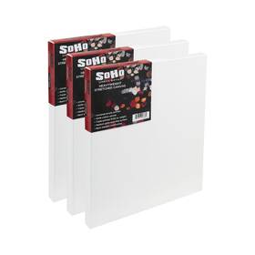 3dsccm12oz2430 Soho Urban Artist 24x30 Heavyweight Stretched Cotton Canvas For Painting - 1