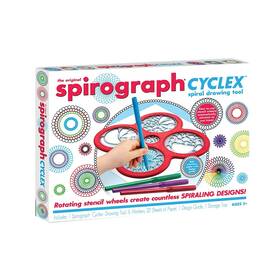 Spirograph 1018z Cyclex Set Art Kit Rotating Stencil Wheel Cre