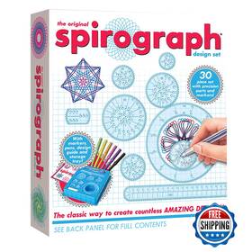 B00ciyxk76 Spirograph Design Set Boxed - Classic Arts And Crafts Kit Kids Toy Art Supplies