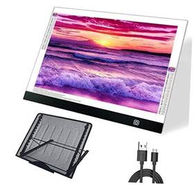 Sponake 791974498473 A3s Light Pad Kit With Metal Stand - Led Board For Diamond A3s&stand