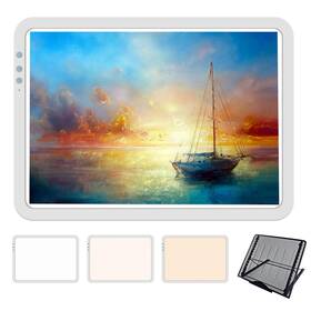 A3-d2 Sponake A3 Rechargeable Light Pad With Metal Stand - Portable Wireless
