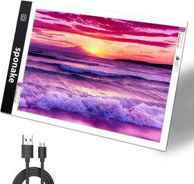 Lp-a4 Sponake A4 Light Pad For Painting - Board Tracing With 3 Level Brightness