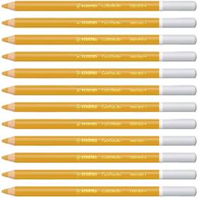 B004o7axc0 Stabilo Carbothello Pastel Chalk Pencils - Golden Ochre Of 12 1400/690