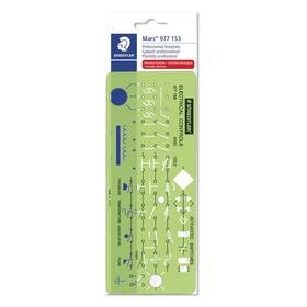 Staedtler 031901900557 Technical Drawing Template 977 153 02