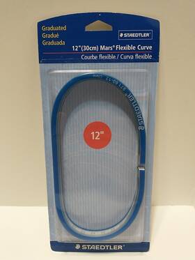 Staedtler 031901907266 12 Inch 30cm Mars Flexible Curve 971 60-12 New In Package