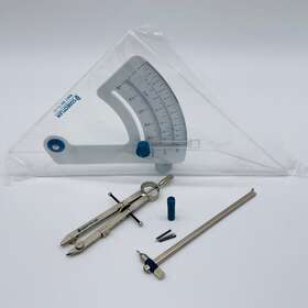 Staedtler 55102wp Mars Masterbow Compass And Adjustable Triangle 964 51-10 Bundle