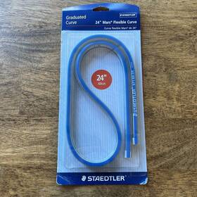 97160-24bk Staedtler 24-inch Flexible Curve New / Sealed - Same Day Ship