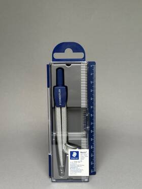 550-55 Staedtler Inc. Geometry Compass 550 55 Draftsman Student Engineers Crafts With Case