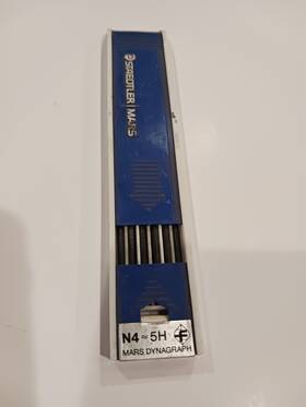 50-n4 Staedtler Mars Vintage 200 5h Dynagraph Leads 12 Per Box