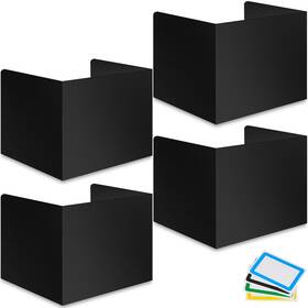 Storage Standard 850045088187 4-pack Desk Dividers For Students - Durable And Waterproof Plastic Study Carrel
