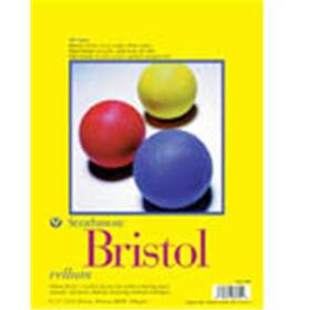 342-114 Strathmore 300 Series Bristol Vellum Pad 14 X 17 Inch