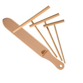 Strendier 791809671125 Crepe Spreader And Spatula Kit 3.5 Inch 5 7 T-shaped Batter Spre