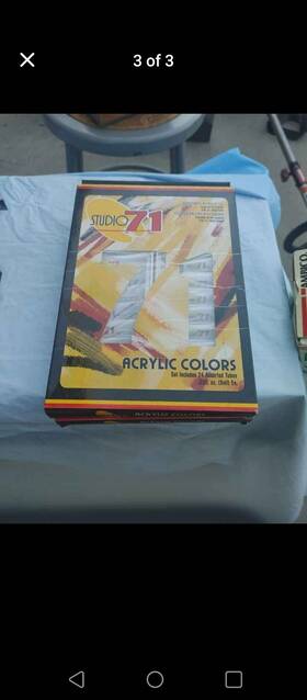 Studio 71 889092611437 Acrylic Paint Two Sets One Unopened