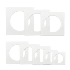Fera12 Suartus Large Circle Stencils 8pcs For Painting Template Circ