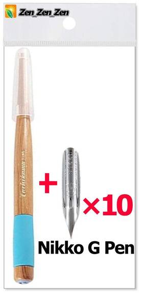 Ng-10 Tachikawa 570000120047 Pen Nib Holder T-40 Nikko G Pack Of 10 And Anti R