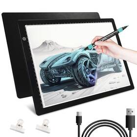 Tavolozza Fine Arts 935249997320 A4 Led Light Pad Tracing Board For Diamond Painting Ultra-thin Copy L