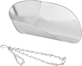 33054104n Taylor Scale Scoop/chain With Hanging Cradle Steel 20 Lb 17 In W X 13 L