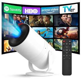 X10atv-us Tecaki Built-in Apps Mini Projector With Wifi And Bluetooth Android 12 Electric