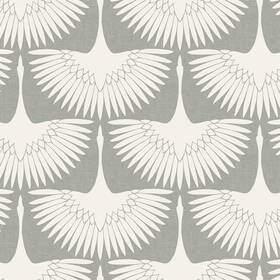 Tb730 Tempaper X Genevieve Gorder Chalk Feather Flock Removable Peel And Stick Wall