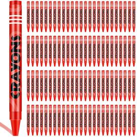 B0ccyfty97 Tenceur 100 Pcs Single Color Crayons Bulk Coloring Party Favors Pastels