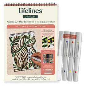 165001 The Corner Toy Store Lifelines Flowart Dot By Letter Natural Flow #165001 - Brand New