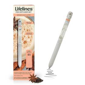Ll-12-3121 The Corner Toy Store Lifelines Pen Diffuser With Essential Oil Blend - Spiced Chai Latte #ll-12-3121