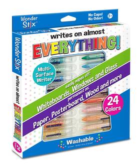 B07514q6k8 The Pencil Grip Wonder Stix Dustless Chalk Crayons - 24 Pastel Colors Art Classroom Kids