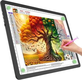 Toheto 445044133179 A4 Light Box For Tracing And Drawing Ultra-thin Copy Board With Adjustable Brig