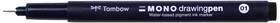 B0779rb57v Tombow Mono Drawing Pen 01 Tip Size 12-pack
