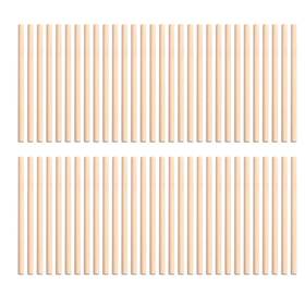 Afjz9p407lv2116w23 Toyandona 100pcs Wooden Dowel Rods 4 X 1/5 Inch Unfinished Natural Wood Dowe