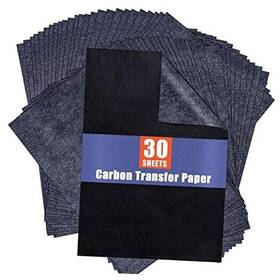 Paper-30ba Transfer Paper Carbon For Tracing Graphite Transfer-paper - 30 Pcs Black