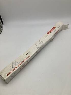 Pme-2125r Trident Vintage Wooden Pantograph 21 Inch - 600012 Pme 2125r In Original Box