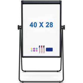 Tripollo 793811526301 Portable White Board Easel 40 X 28 Inches Dry Erase With Stand Height