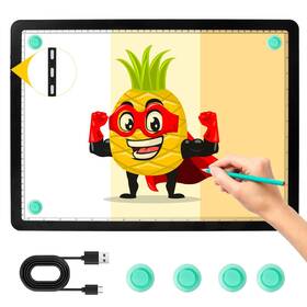 A3-60 Tsocos Rechargeable Standard A3 Light Pad Ultra Bright Board For Diamond Pa Inch