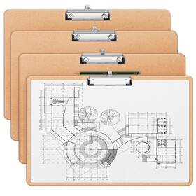 Tutata Tbb0213 11x17 Clipboard Wooden Drawing Board Sketching With Pen Holder
