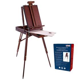 U.s. Art Supply B01m20wps3 U.s. Large Walnut French Easel Adjustable Plein Air Easels Beechwood
