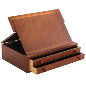 B01ma0e9wx U.s. Art Supply 2-drawer Artist Tool Box With Locking Clasps And Fold-up Dr