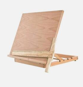 Db-718 U.s. Art Supply Us Sketch Master Adjustable Wood Drawing Board Usa Db 718 Open Box