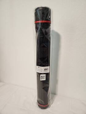 Dt-968 U.s. Art Supply Drafting Drawing Poster Tube Black Telescoping Diamenter 4 Inch Length 30.25 To 52