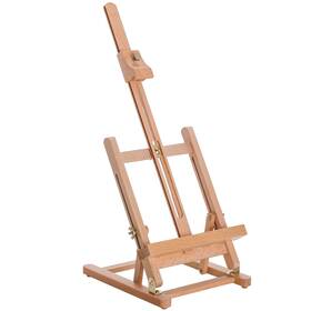 E-414 U.s. Art Supply Small Tabletop Wooden H-frame Studio Easel - Artists Adjustab