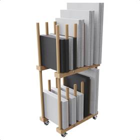 Unzero 792105664781 Art Storage Rack Canvas Drying Boards R
