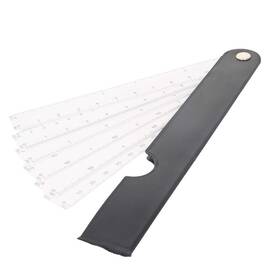 Ut191114c-0031 Utoolmart Scale Ruler 19cm Engineer Architect Rulers 1/10 1/15 1/20 1/2