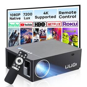Uuo 840011549491 4k Projector Native 1080p For Outdoor Home Movie Support