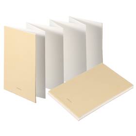 Uxcell 614553744672 7.5x5.2 Inch Concertina Sketchbook Watercolor Notebook Khaki