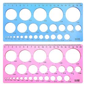 698056 Valuebargain 1 Eldwkdwg Circle Stencils For Drawing 2 Pcs Template Painting Dra