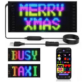 Vdikks 755520605326 Devil Eyes Light For Cars 10.6 Inch 4.7 Ultra Thin Led Soft Screen Bluetooth