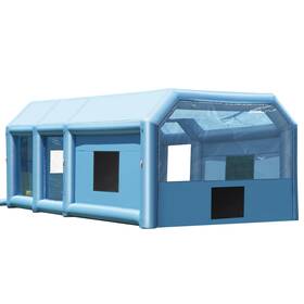 Vevor 197988990741 Inflatable Paint Booth 27.9 X 15.7 10.8 Ft 28x16x11ft Blue