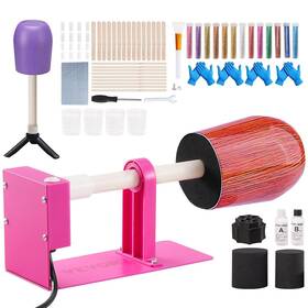 Zbjjscs120wuc9b17v1 Vevor Cup Turner Tumbler Spinner Pen With Epoxy Resin Kit For Beginners